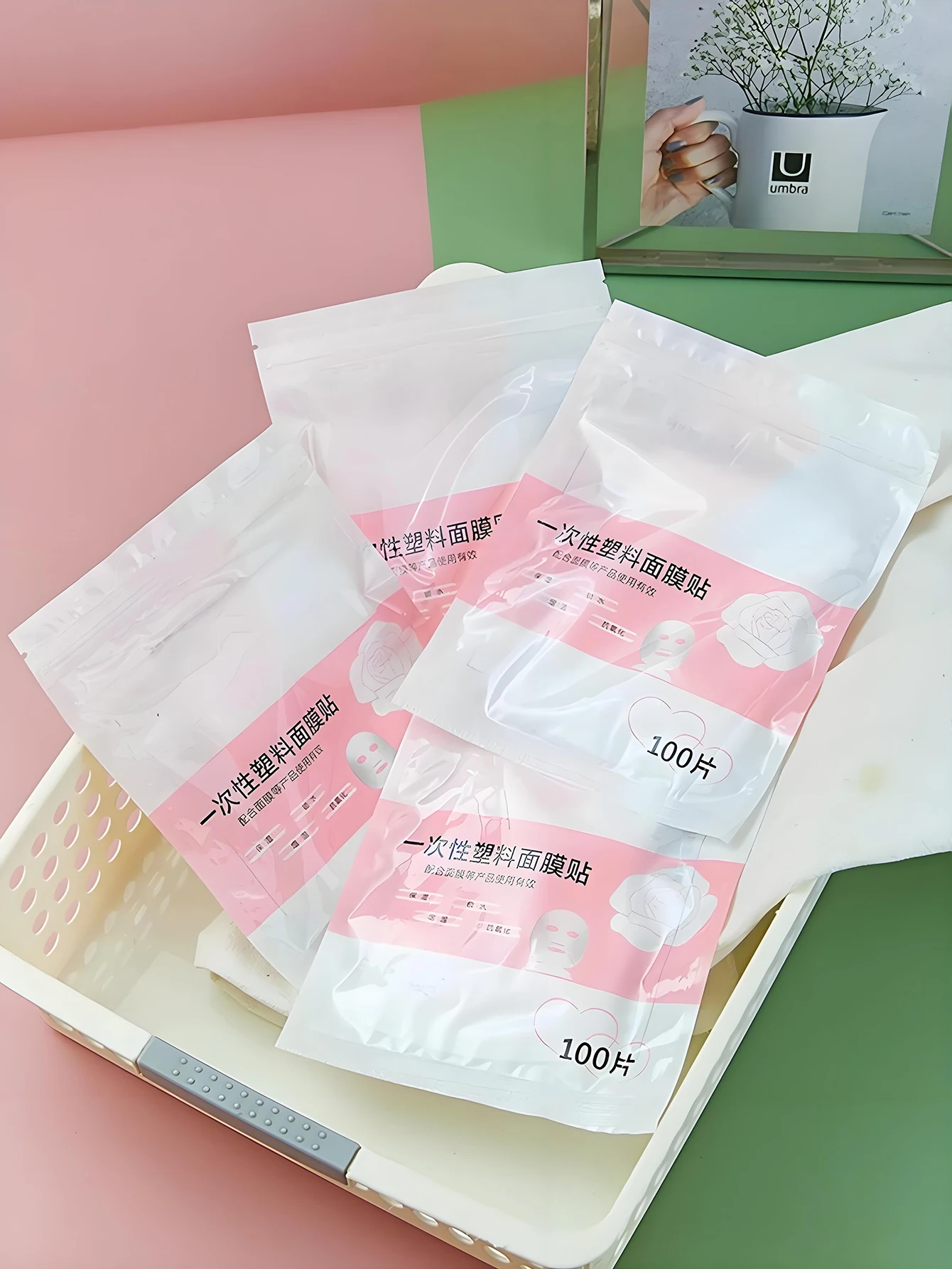 Ultra-Thin Disposable Facial Mask Sheets (500/1000 pcs)