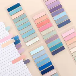 Transparent Stationery Bookmark Index Tabs Planner Stickers Self Adhesive Memo Pad Page Markers Paper Stickers Index Flags Tabs
