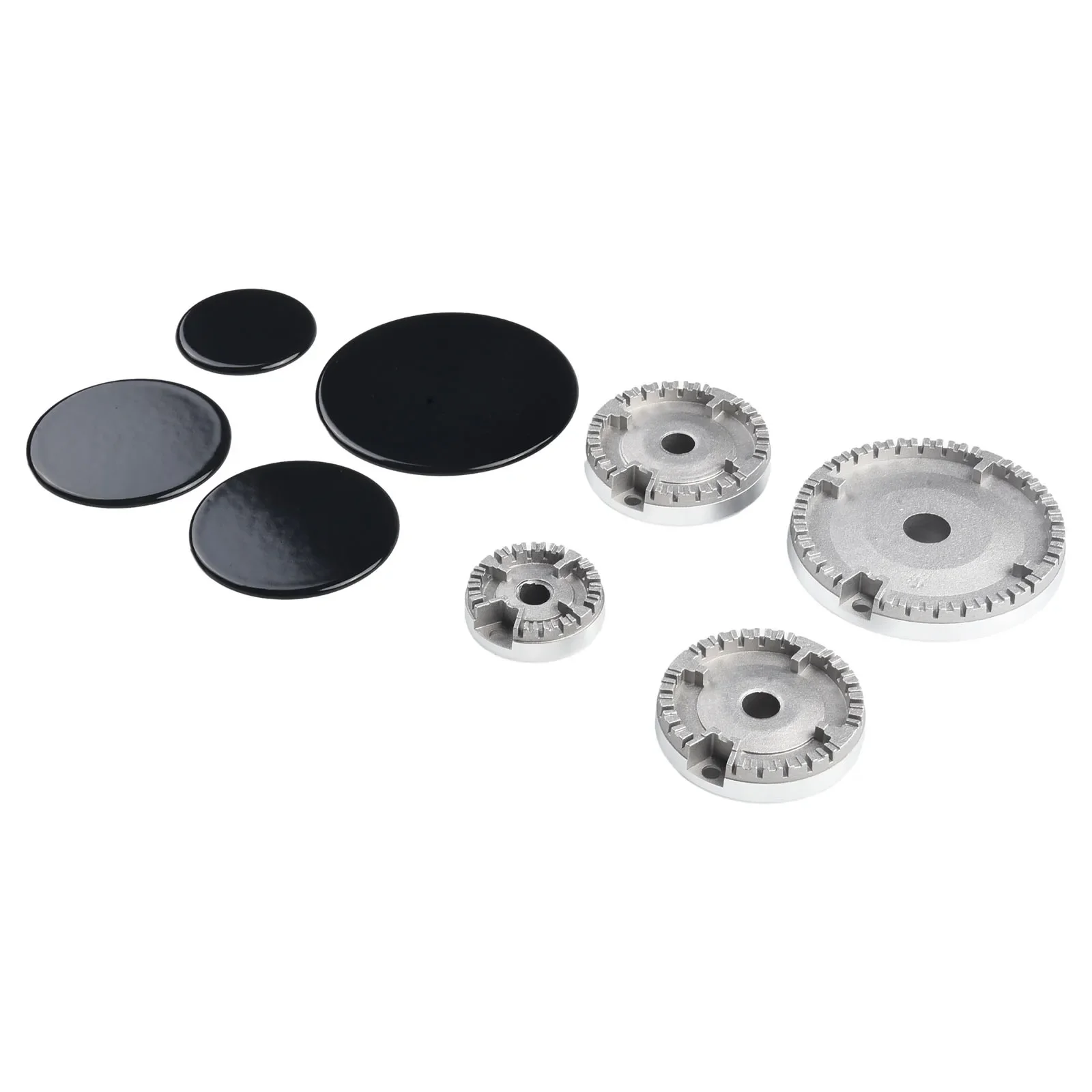 Cooker Hat Set Universal For Cooker Burners Stove Lid Upgraded Gas Burner Household Gas Electric Furnace Burners Accessories