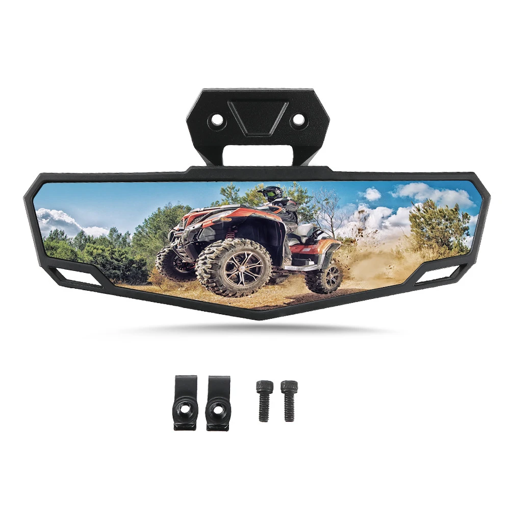 

New UTV Convex Rear View Center Mirror 2020-2023 for Polaris RZR PRO XP/XP 4 2883763 Exterior Part