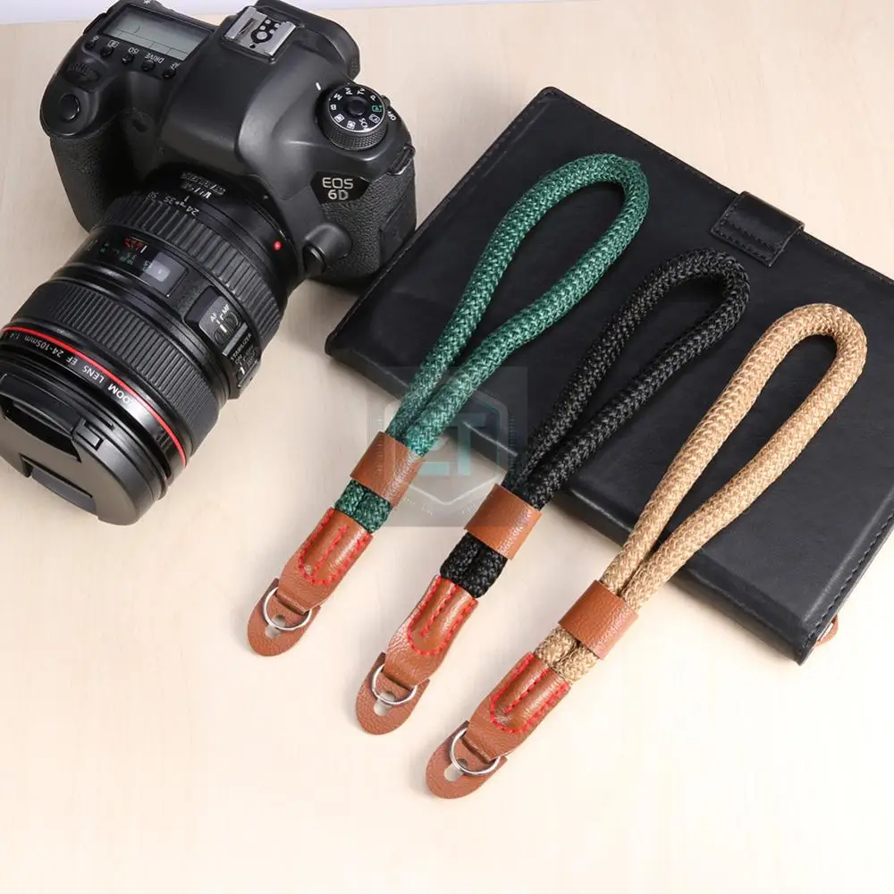 라이카 디지털 카메라용 나일론 로프 카메라 손목 스트랩 손목 밴드 랜야드