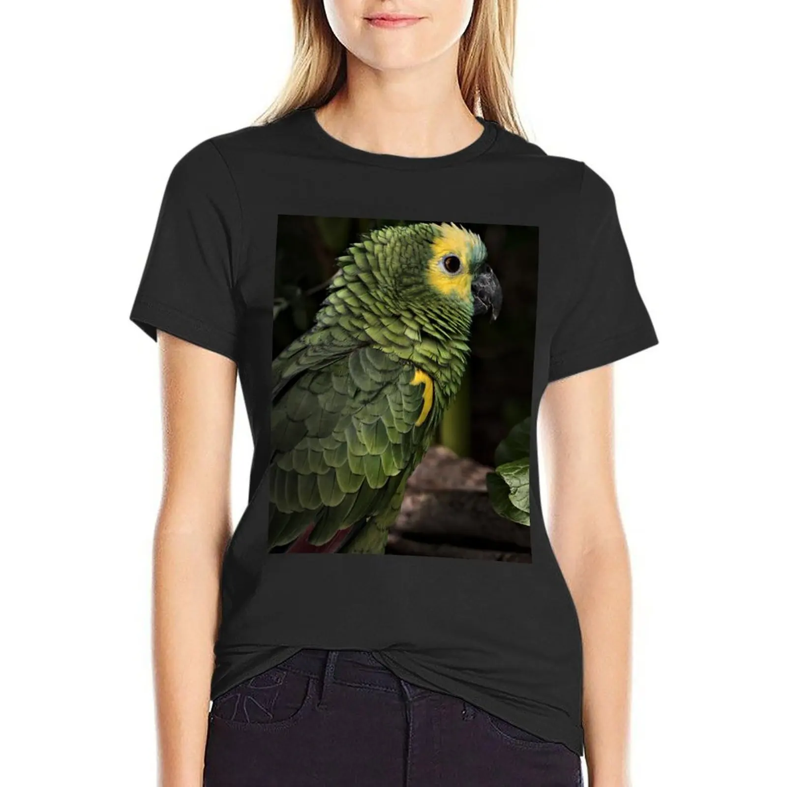 

Chica Into the Darkness T-Shirt hippie clothes anime clothes plain t shirts for Women