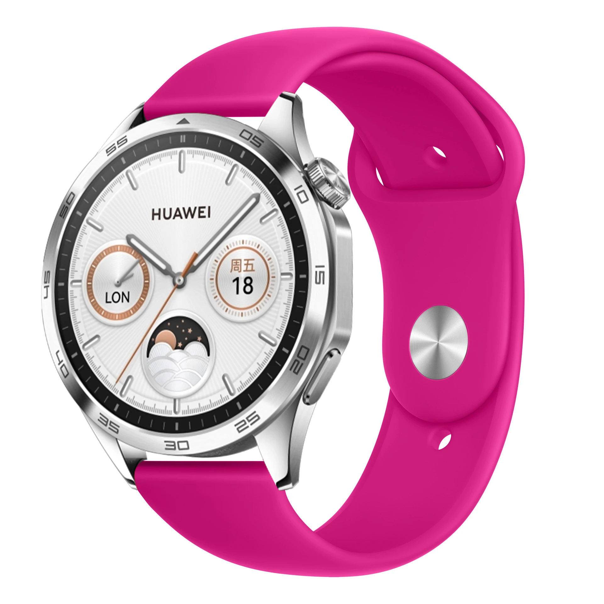Premium Silicone Watch Band - Compatible with Various Smartwatches, 20mm/22mm