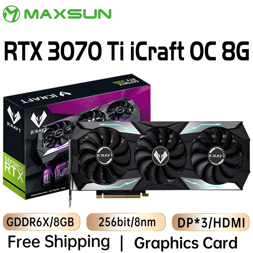 MAXSUN Graphics Cards RTX 4070 4060TI 4060 3060 3060TI 3050 3070