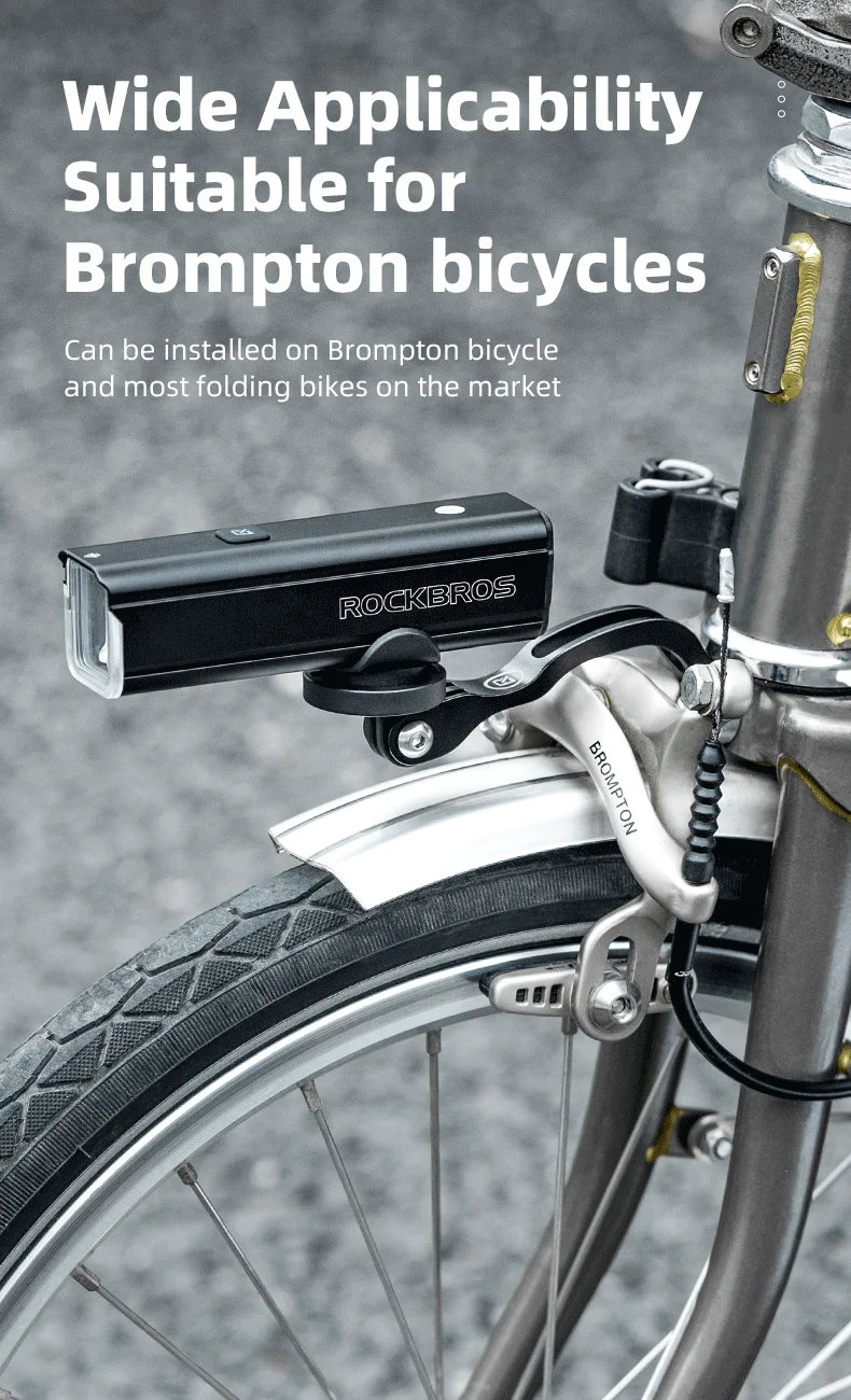 Light Mount Brompton Cateye Volt 400 Front Light Brompton Bicycle