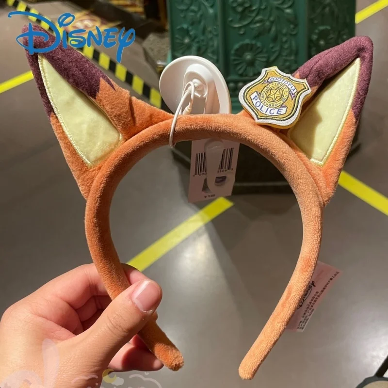 

Повязка на голову с ушками Disney чип 'n' Дэйл Ник · Уайльд Джуди Хоппс костюм с ушками повязка на голову для косплея плюшевый женский подарок