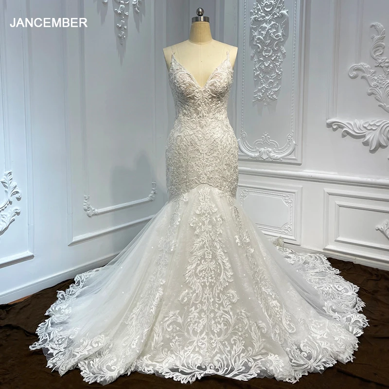 

Женское свадебное платье с юбкой-годе, V-образным вырезом и пуговицами