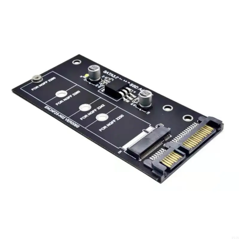 P9JB M.2 to SATA3 NGFFs SSDs Converters Card for 6Gbps Fast Speed Data Transfer for PC and Laptops