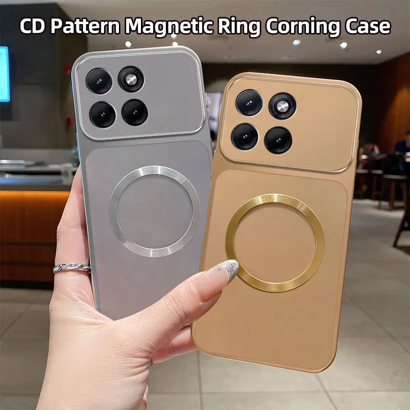 AG Metallic Paint Magnetic Phone Case - Enhanced Protection Cover