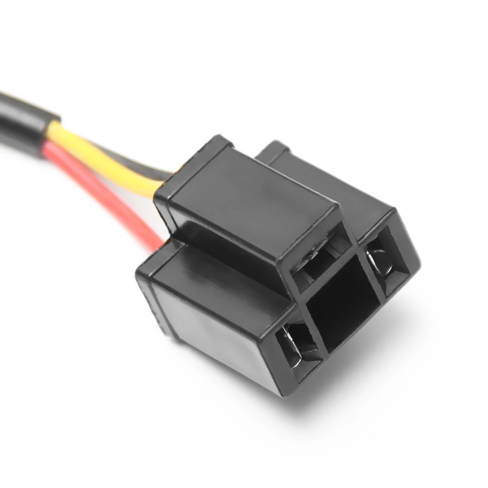1쌍 자동차 LED 디코더 캔버스 고성능 H4 에러 프리 안티 플리커 저항기 LED 헤드라이트 전구 저항기 디코더