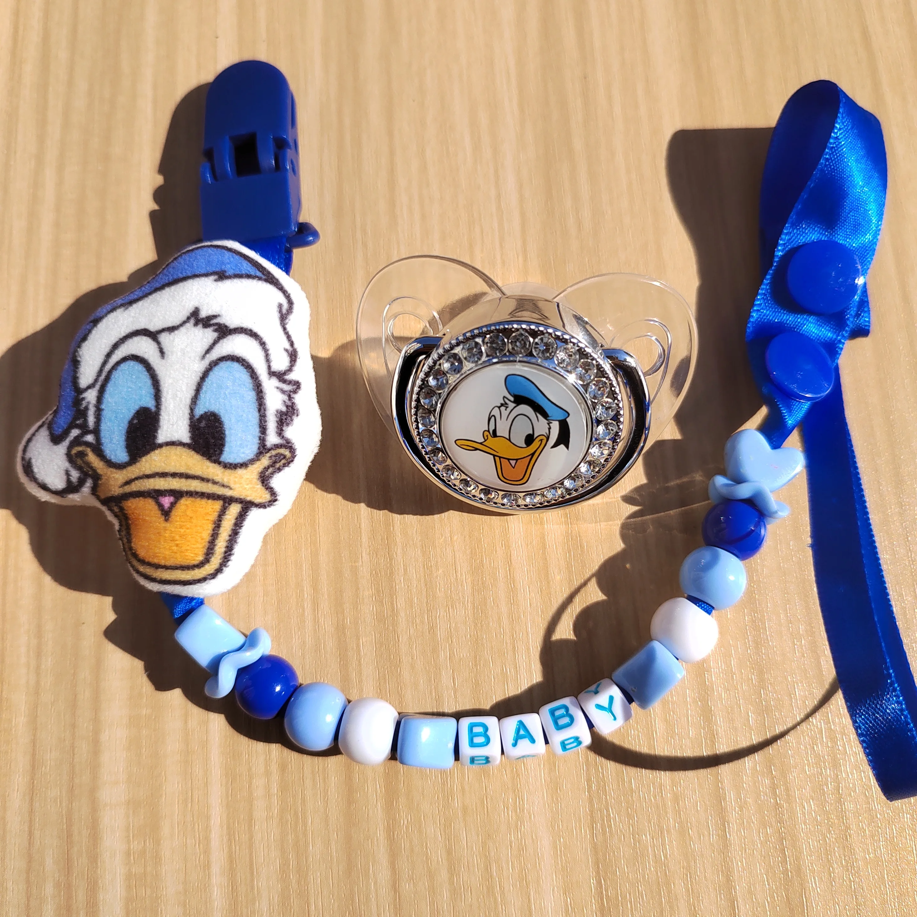 Baby Pacifier with letter chain Clip BPA-free Luxury Bling Pacifier Silicone dummy 0-18M pacifier clip pacifier chain pacifier accessories