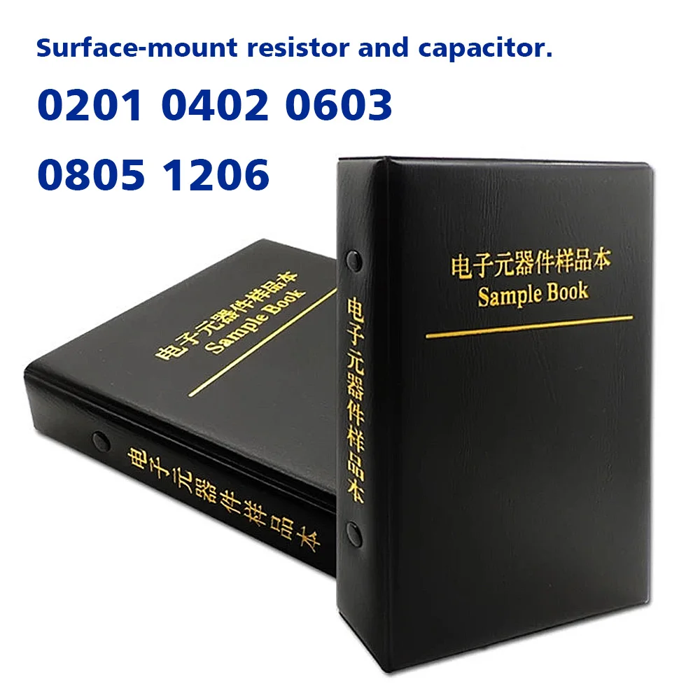 SMDCapacitorSampleBook0201040206030805and1206CapacitorKits