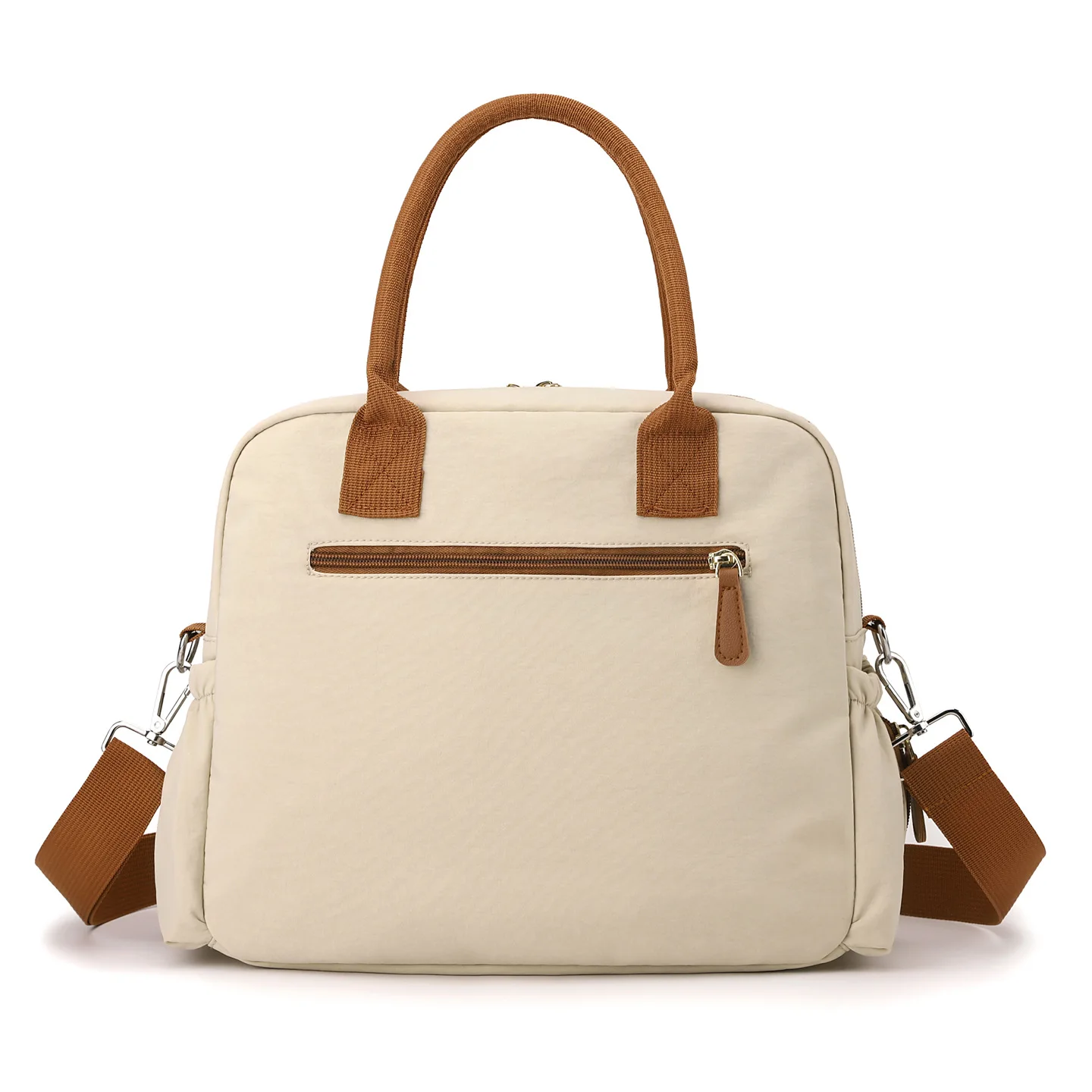 Personalized Name Diaper Storage Bag Large Capacity Baby Items Organizer Women Multi-functional Maternity Handbag_voghion.com