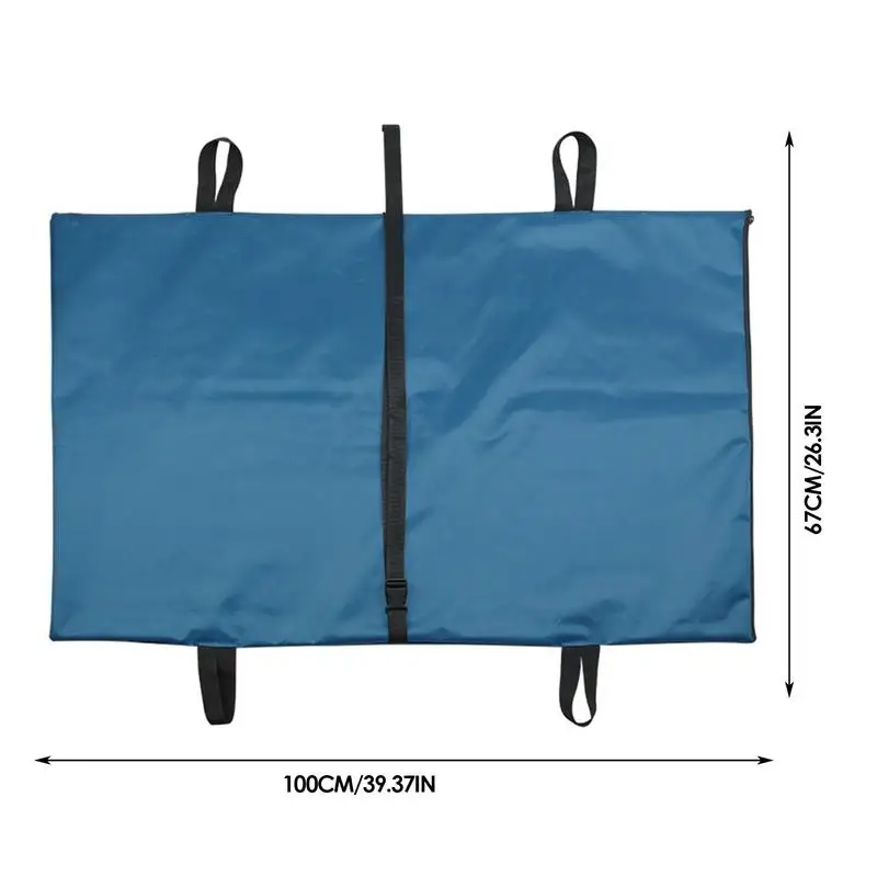 Pet Transport Stretcher Waterproof Soft fabric Dog Lifting Harness with Seatbelt Removable Lining Portable Foldable Dog Lifter