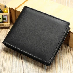 WESTAL Handmade Cowhide Leather Men's Anti - Theft Wallet with Large Capacity (1166 - black)
