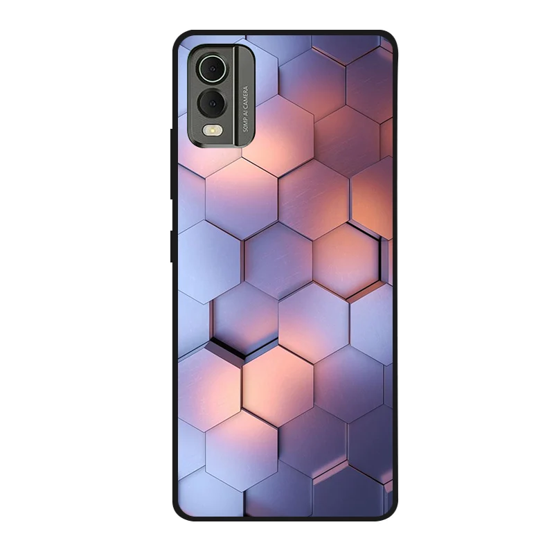 Cute Cartoon Shockproof Soft Silicone Back Cover, Painted TPU Case