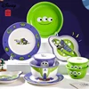 Miniso Disney Buzz Lightyear Ceramic Dishes Cute Kawaii Alien Children's Breakfast Plates Cartoon Printing Noodle Bowl Rice Bowl 1