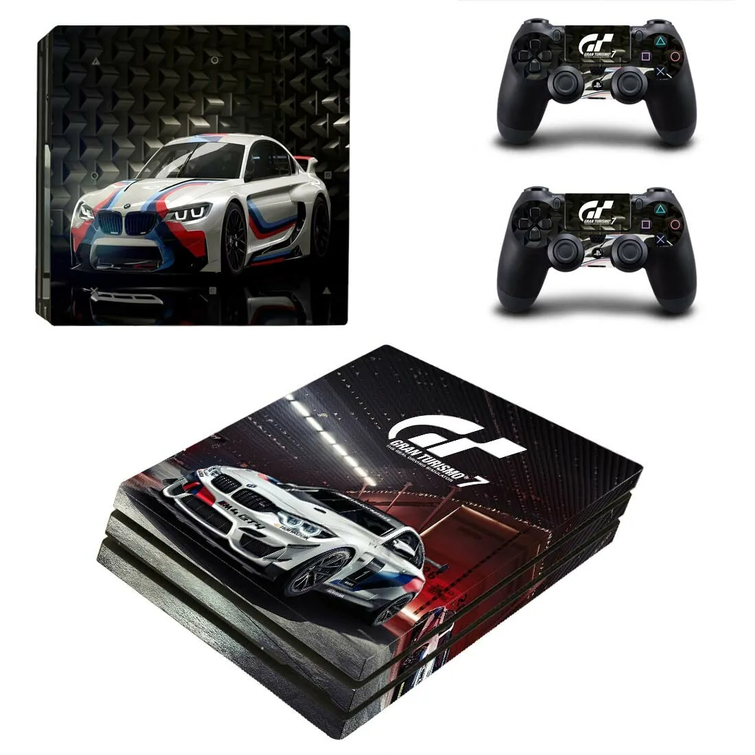 Gran Turismo Gt Sport Ps4 Pro Skin Sticker Decalcomania Cover Protector Per Console E Controller Skin Vinyl