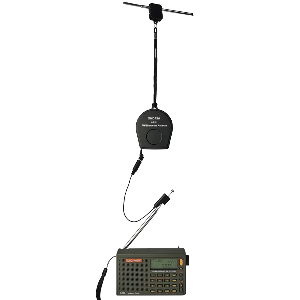 Xhdata An80 Antena Externa Apropriada com Todo o Receptor de Rádio Aumentam a Faixa do sw - Image 2