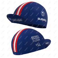 Red White Blue Retro Cycling Caps for Men and Women Black Series Quick Dry Breathable Absorb Sweat Breathable Sports Bicycle Hat 1
