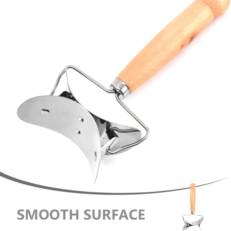 New Stainless Steel Dumpling Wrappers Skin Dough Cutter Circle Roller Ravioli Dumpling Maker Cutter Pastry Cutting Tool baking tool,dough cutter,baking accessories,dumpling maker,pasta maker