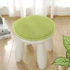 Solid Color Round Cushion Thickened Non-slip Chair Cushion Home Small Round Stool Student Dormitory Chair Stool Ass Cushion 2