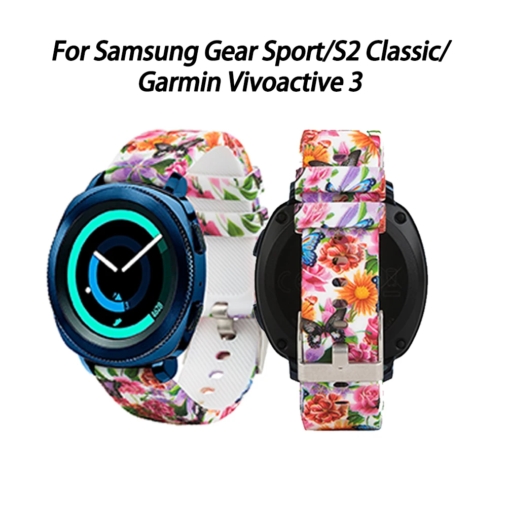 Cinturino Di Ricambio Per Cinturino Sportivo Samsung Gear Per Samsung Gear S2 Classic Per Garmin Vivoactive 3 / Amazfit Youth