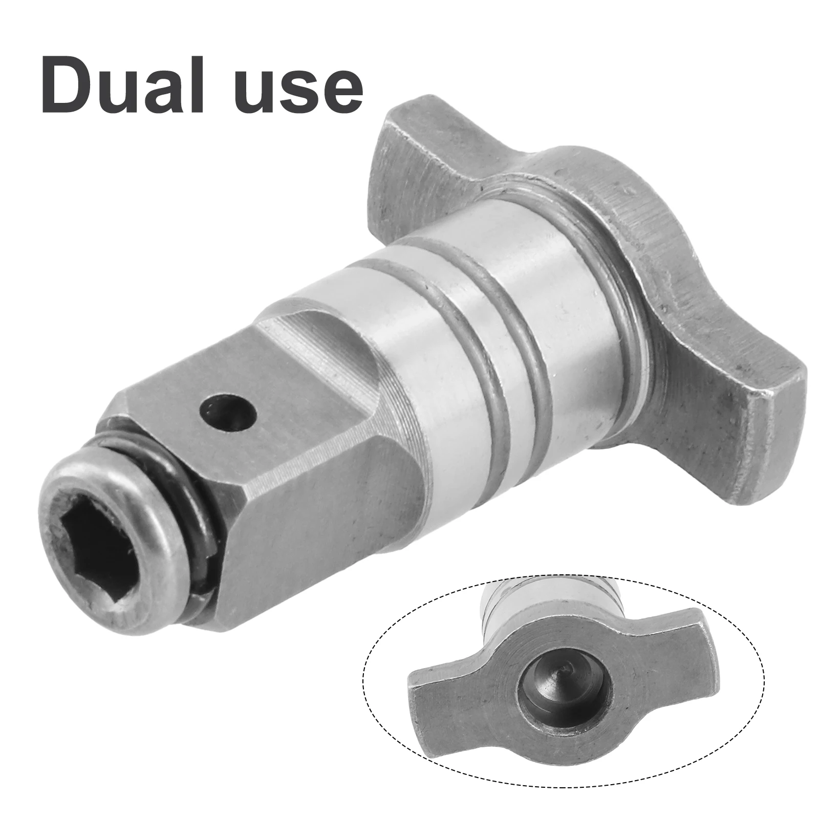1PC Electric Brushless Impact Wrench Shaft Dual Use Cordless Wrench Part Power Drill Tool Accessories For Sanitary Ware Pipe Nut 6