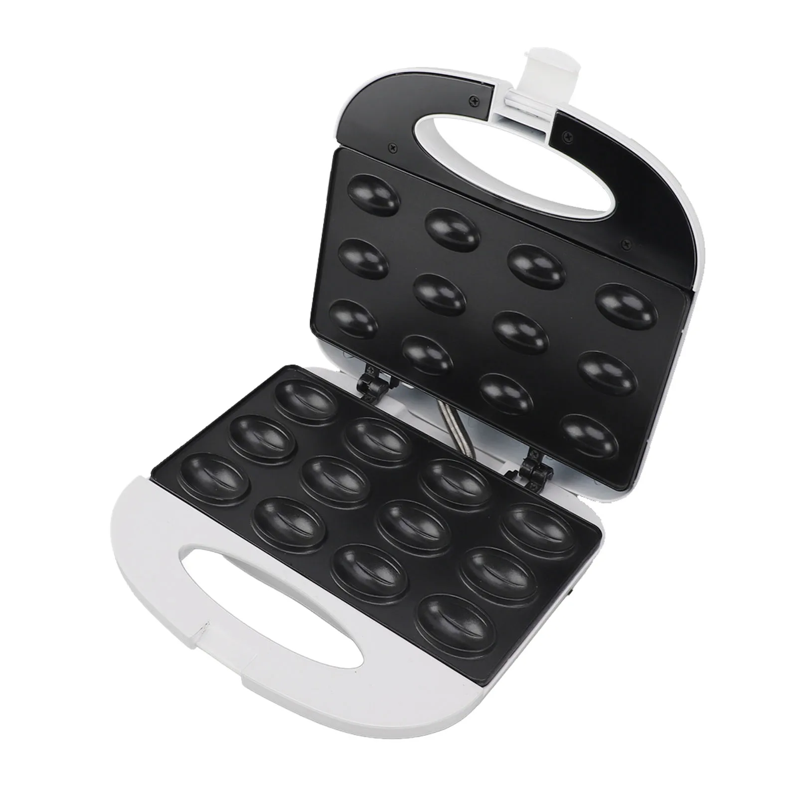 110V Nut Waffle Baking Machine Capacity Adjustable Temperature US Plug Nut Waffle Bread Machine Anti Stick for Breakfast