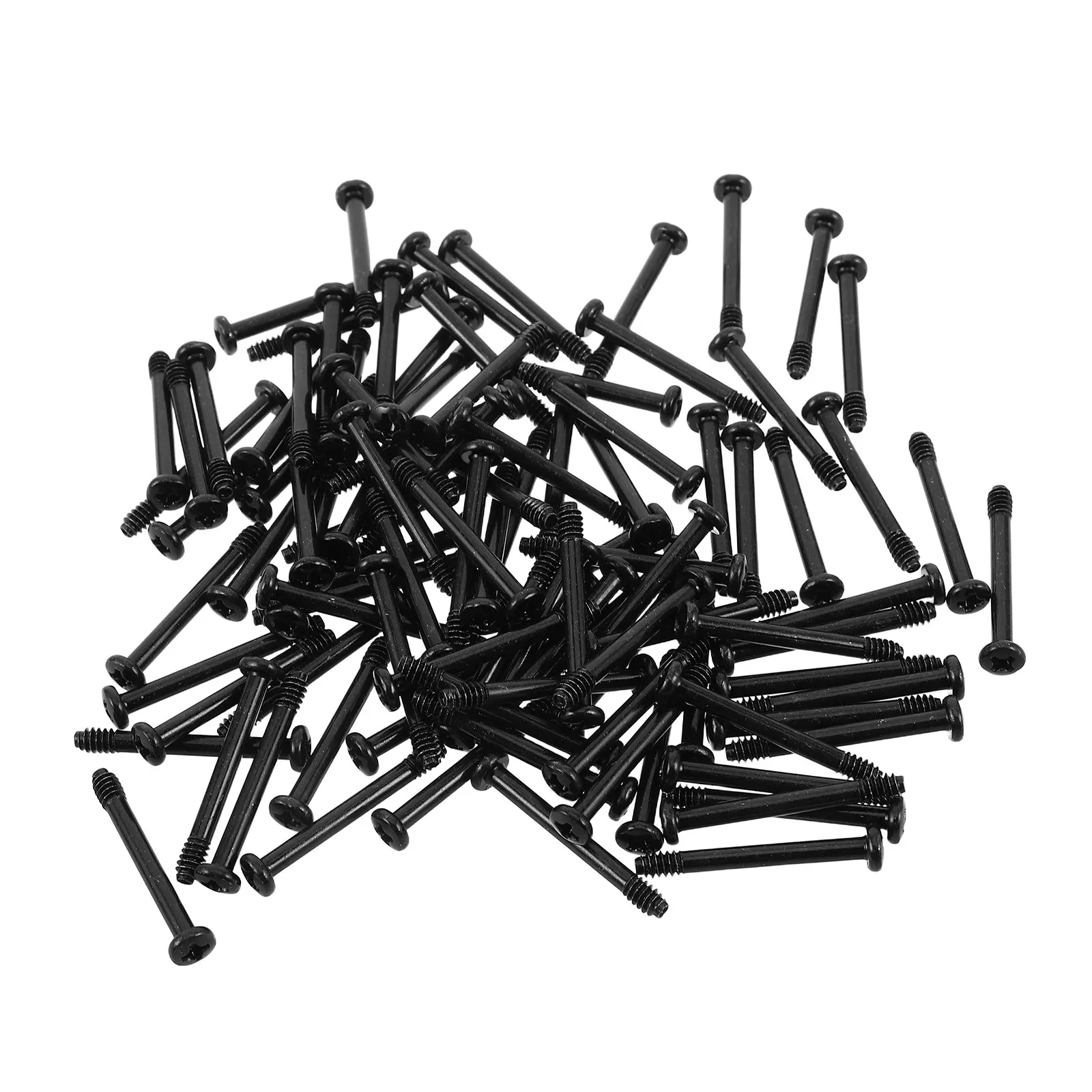 สกรูยึดพัดลมคอมพิวเตอร์ขนาดเล็กแบบเกลียวละเอียดสำหรับประกอบระบบระบายความร้อนเคสพีซี อะไหล่เปลี่ยนสกรูยึดพัดลมพีซี 1