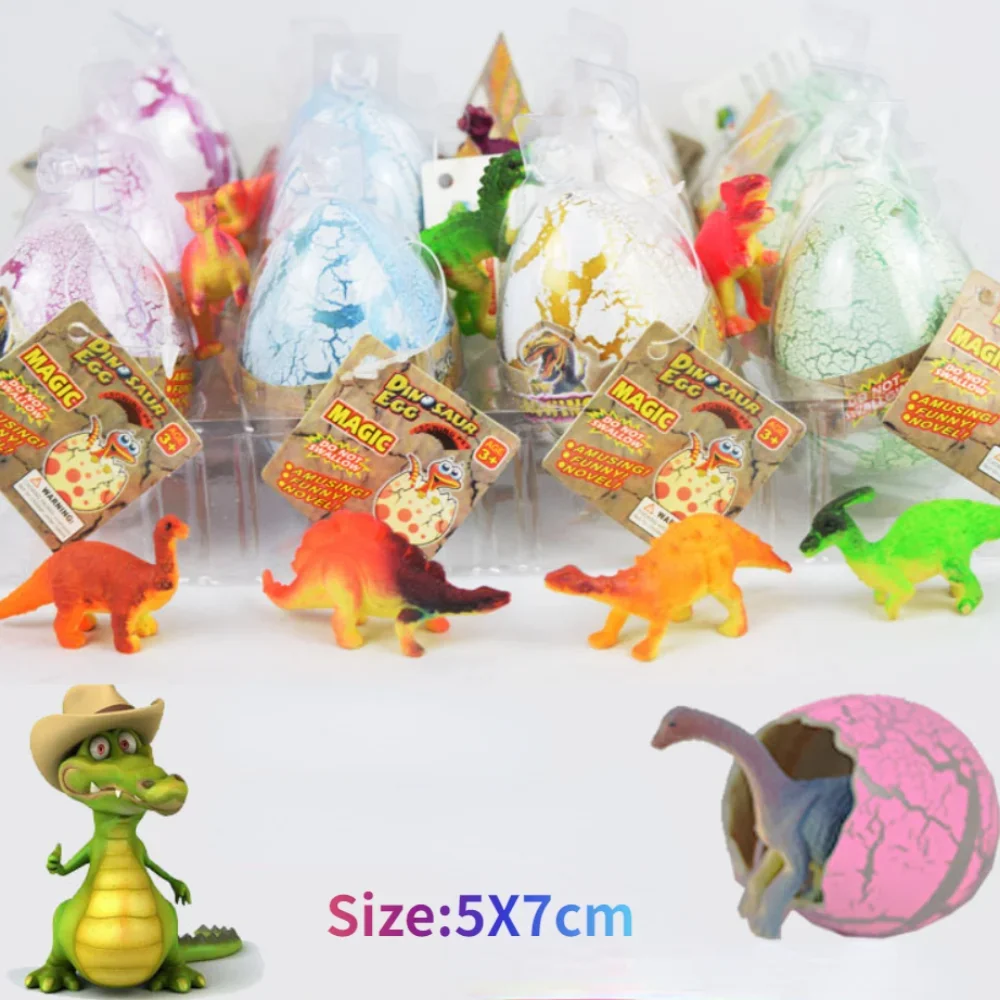 Magic Dinosaur Egg Hatching Add Water Grow  Animal Breeding Process Kids Christmas Gifts Educational Teach Baby Funny Toys 2