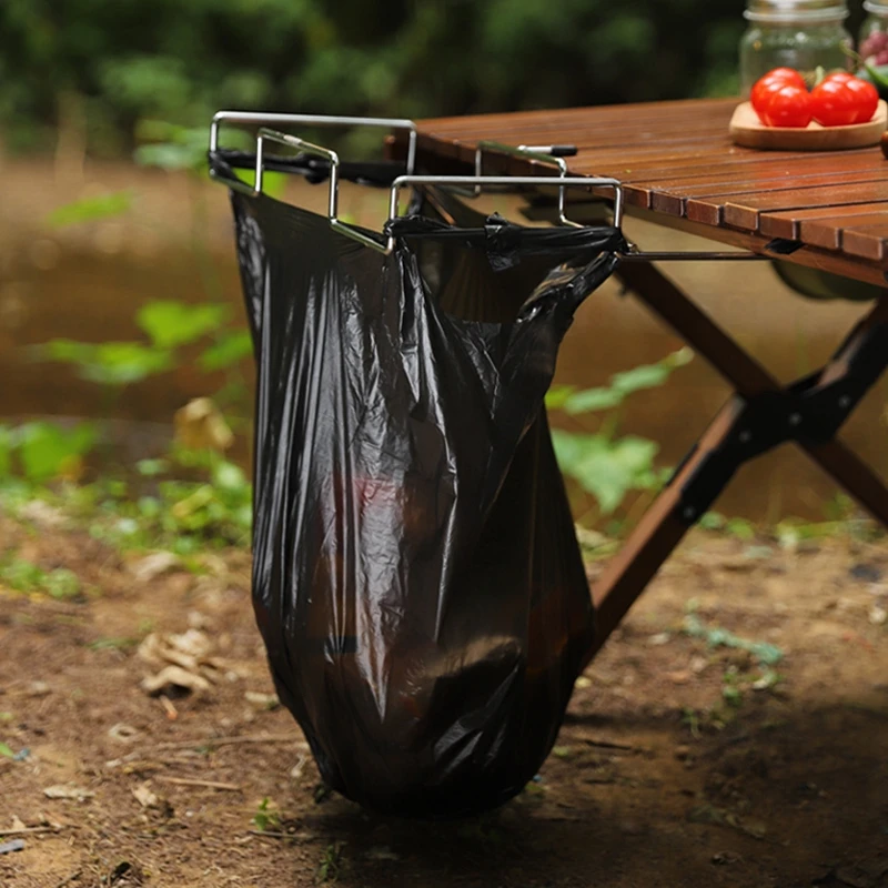 Foldable Trash Bag Rack 3