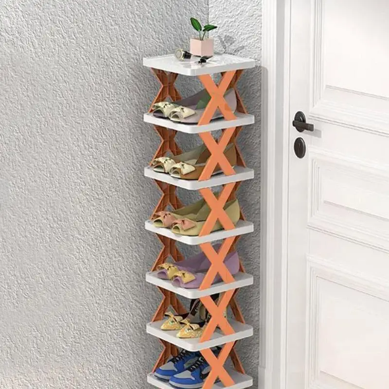 

8 Layers Shoe Cabinet Dustproof Fabric Organizer Stand Holder Hallway Saving Space Shelf Home Storage Shoe Rack for Living Room