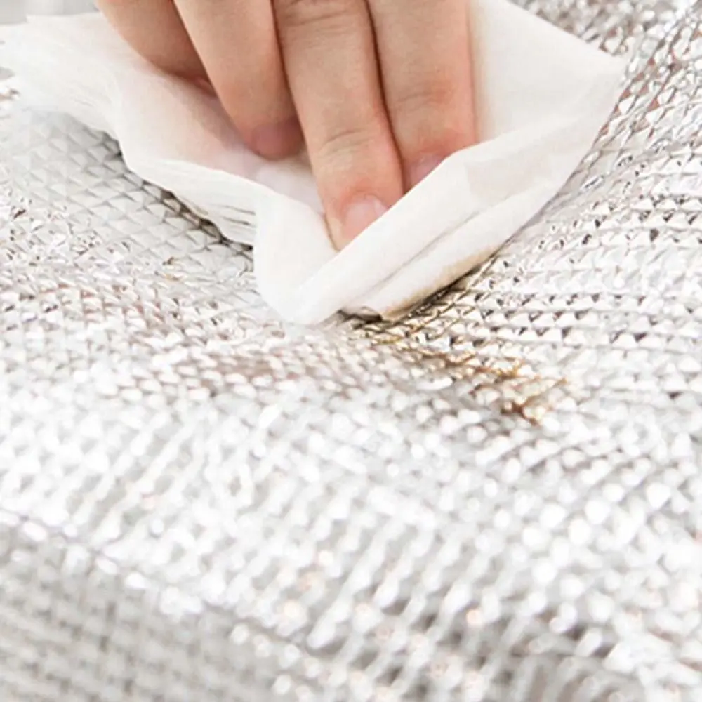 알루미늄 호일 삼각형 단열 가방 두꺼운 일본식 아침식사 보온 가방 기름방지 지퍼 주먹밥 도시락 가방