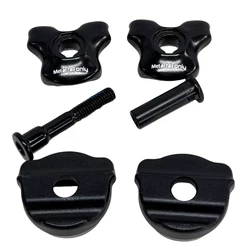 Enhanced Bike Seatpost Clamp and Conversion Sleeve with Carbon Rail Cushion - Bicycle Accessories (7x7mm)