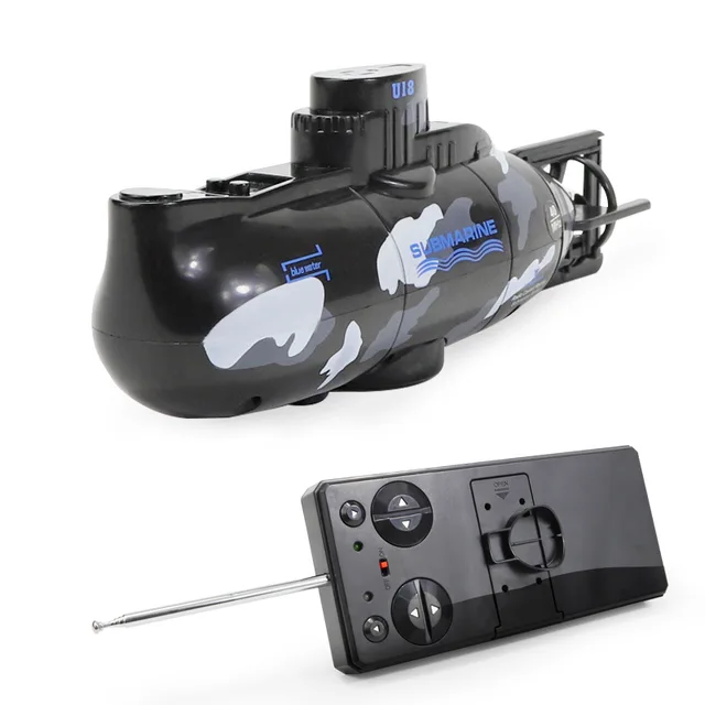 children's remote-controlled submarine nuclear submarine ship-filled hovering waterproof fish tank toy simulation military model 6