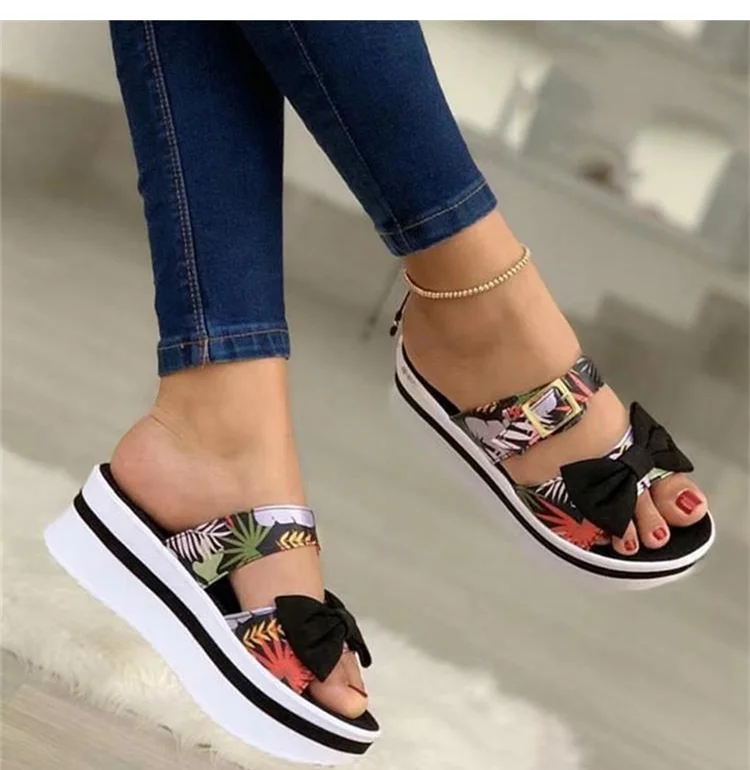 Women Shoes 2022 New Sandals Open Toe Shoes For Women Solid Color Ladies Shoes Casual Beach Wedge Sandals Light Zapatos De Mujer