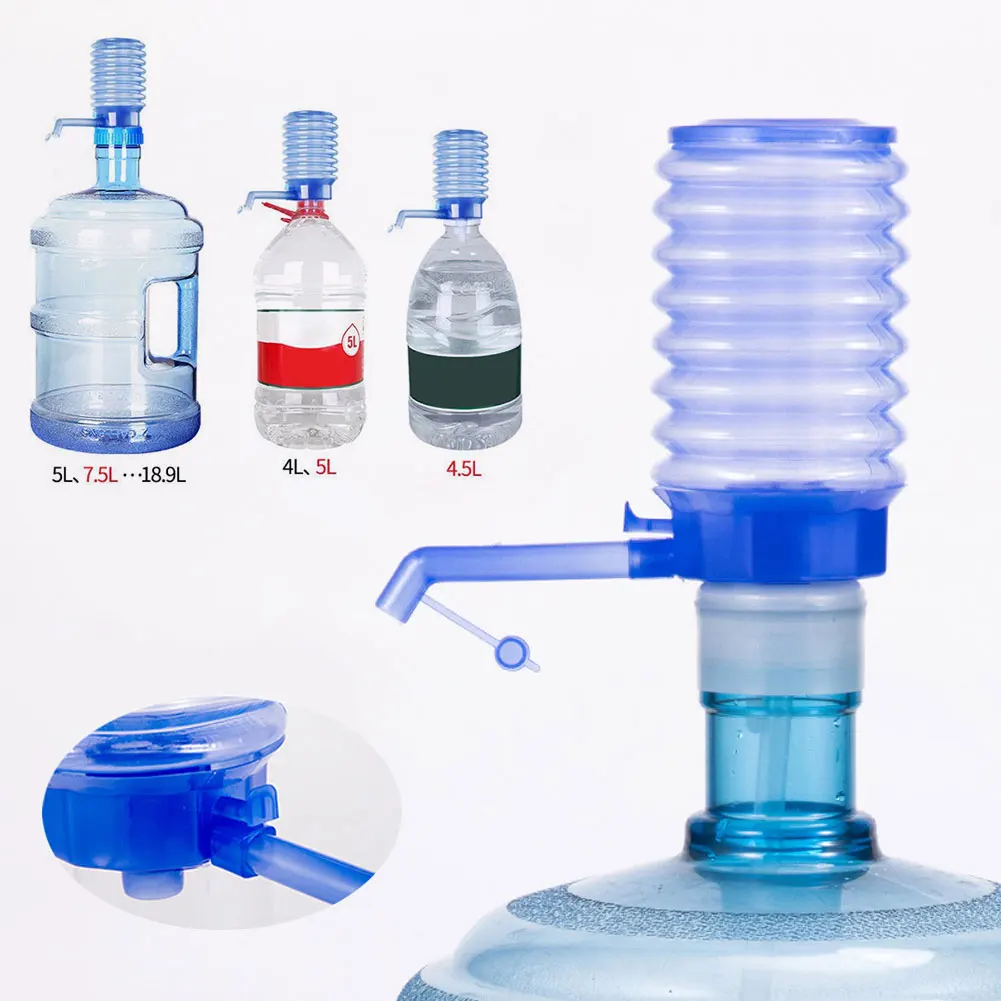 Pompa Manuale Per Acqua In Bottiglia – Erogatore A Vuoto Per Contenitori Da 5 Litri – Ideale Per Campeggio E Casa