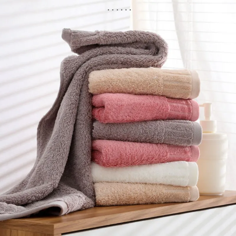 2pcs Towel Sets Bath Towels Facecloth 100% Cotton Luxury Hotel Spa Towels  Washcloths Luxury Towels Soft Bathroom Sets For home - AliExpress