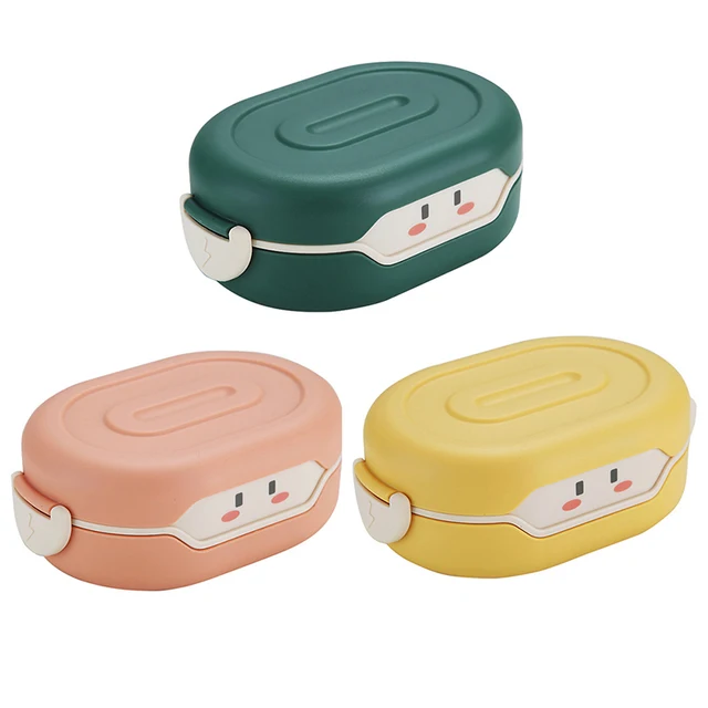 Kawaii Lunch Box for Kids School Children Girl Colorful Anime Bento Box  Kids Lunchbox Food Container Storage Accesories Bowl