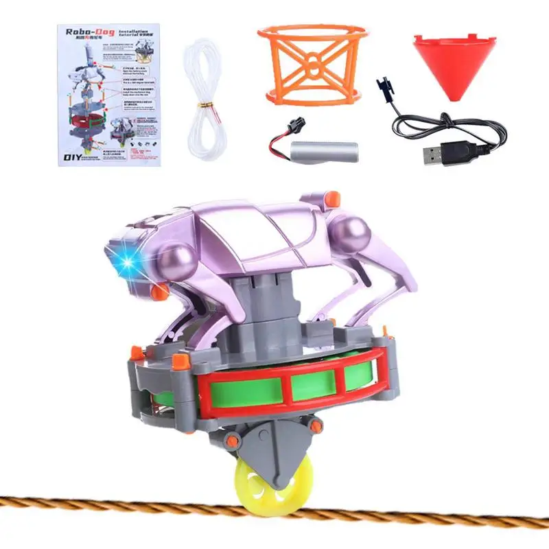 

Тачка-робот для собак, игрушка, тяжелая балансировка, Моноцикл, тропическая проволока, прогулочная электрическая игрушка-робот для собак, обучающие игрушки для мальчиков и девочек