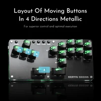 Haute42 Fightstick Hitbox Leverless Controller Mini Stickless Arcade Stick For PC /Ps3/ Ps4 /Switch Arcade Hitbox Controller - Image 2