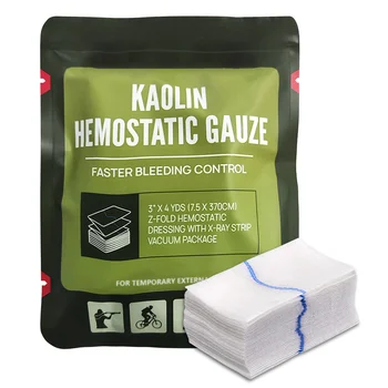 Hemostatic Kaolin Gauze 1