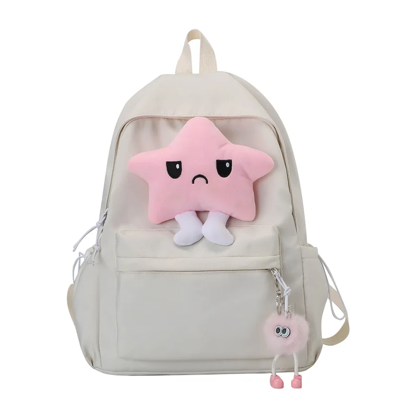 Hello Kitty Casual Children's School Bag Cute Large Capacity Junior High School Student College Student School Backpack Women