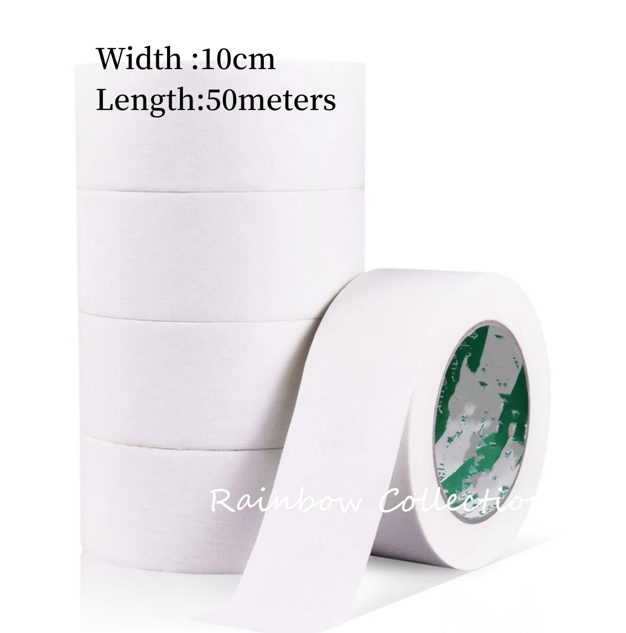 Width10cmLength50metersWhiteMaskingTapePaintingTapePaint