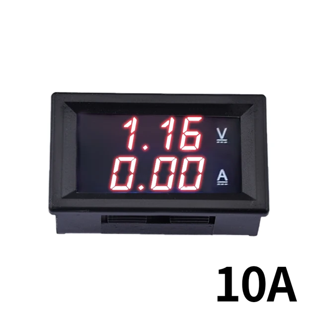 Voltmeter Ammeter Digital 100a | Digital Voltmeter Ammeter 50a - 0.56''  0-100v 10a - Aliexpress