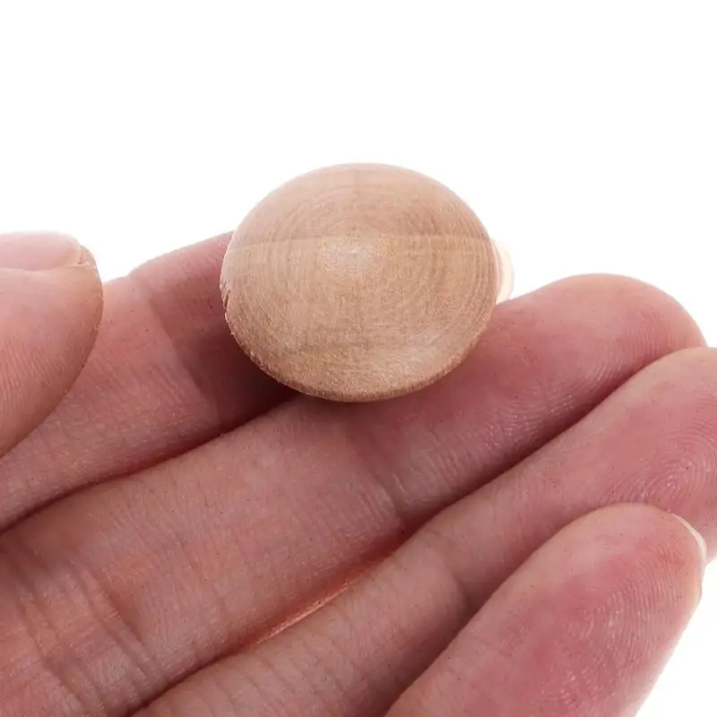 Description Picture 5 of itemPack of Mushroom Plugs Screw Hole Cover Button Plug Stair Plug Wood Hole Plugs Furniture Plug 20*15mm
