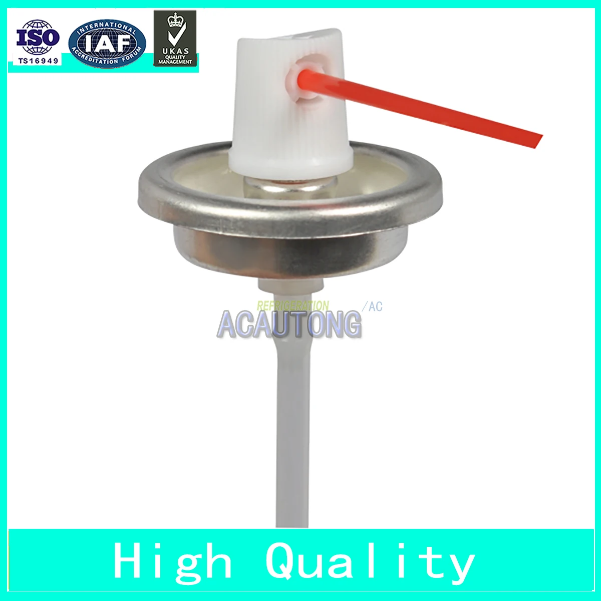 Refrigerant valve/fire extinguishing agent valve/glue spray aerosol tank valve 8 deodorant aerosol tank valve