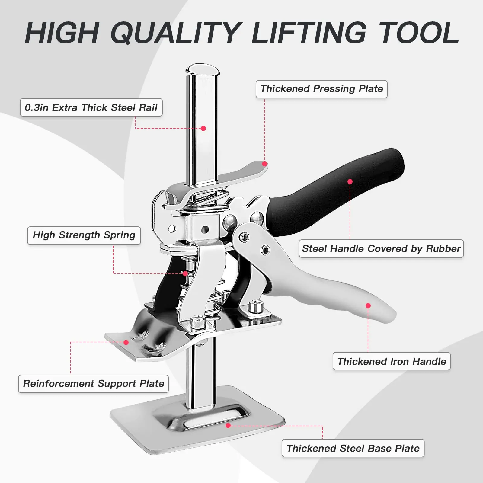 Lifting Tool Labor-Saving Arm Jack Door Panel Drywall Lifting Cabinet Board Lifter Tile Height Adjuster Elevator ToolsHeight re