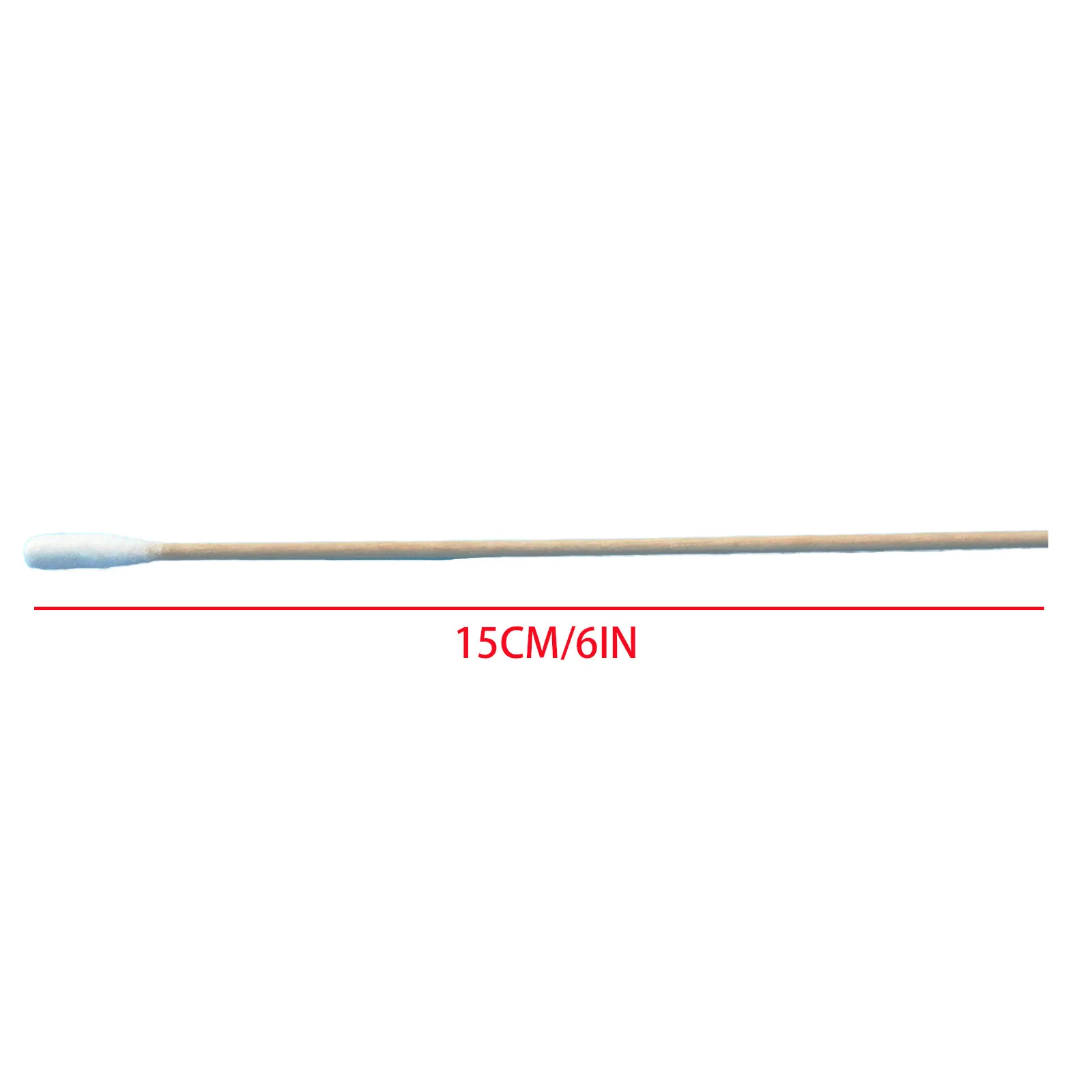 200 pcs Long Wood Cotton Swab Eyelash Extension Tools Medical Ear Care Cleaning Wood Sticks Cosmetic Cotton Swab Cotton Buds Tip 3